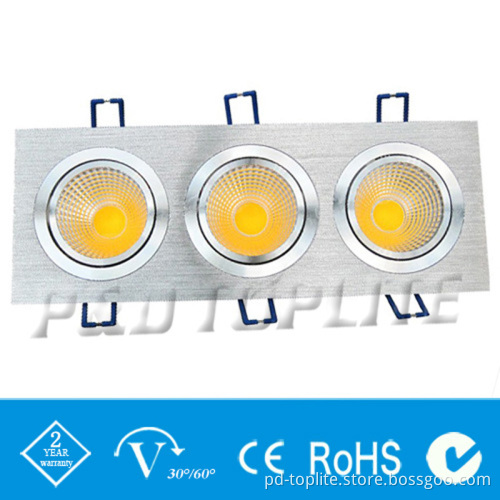 CE Approved 3X6w COB LED Downlight